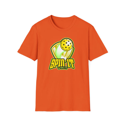 Spin It Win It --Pickleball Enthusiast Unisex T-Shirt |  Graphic Tee, Sportswear, Gift for Athletes, Casual Wear, Summer Shirt